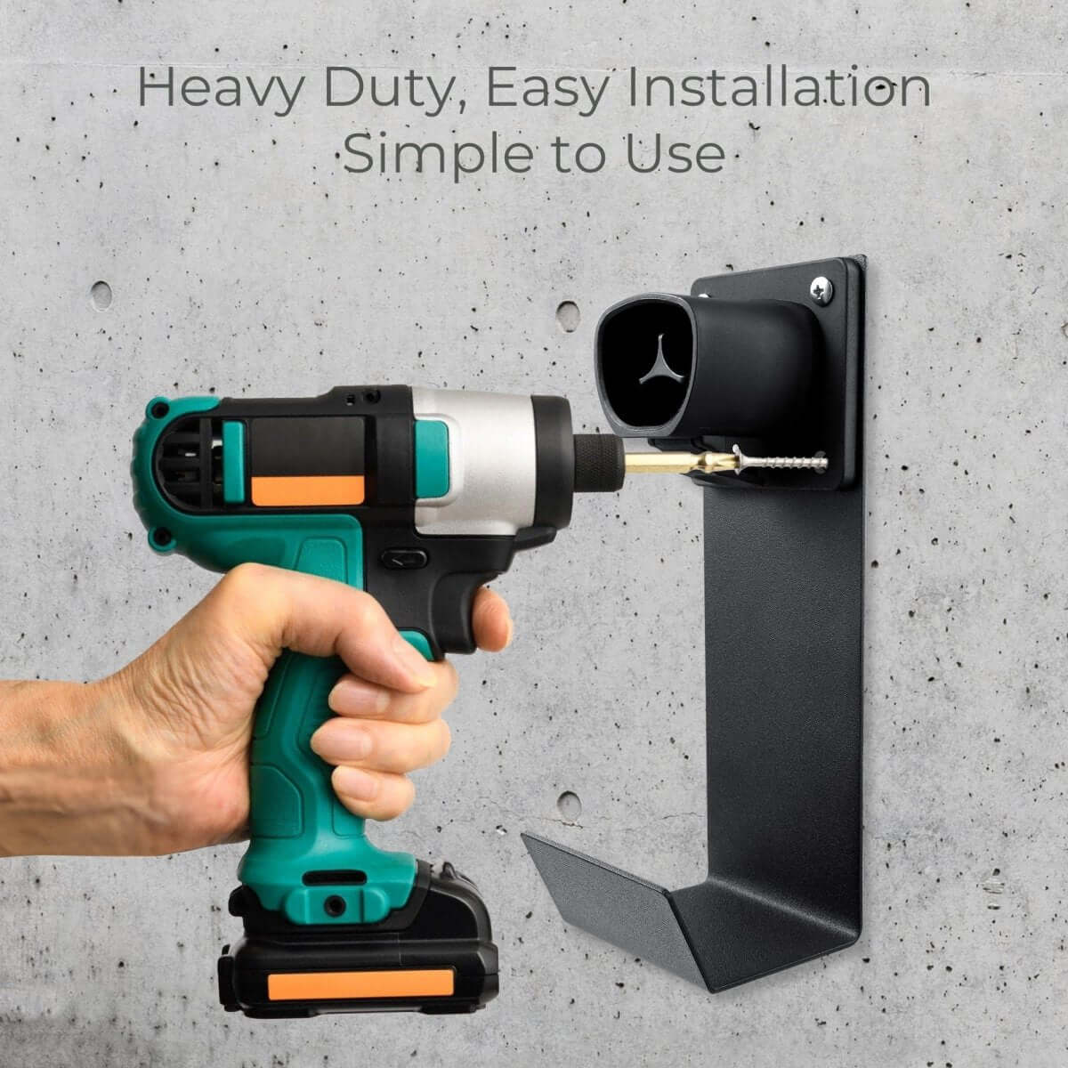NACS Weather‑Guard Wall Dock + Sealed Cap (PDX)