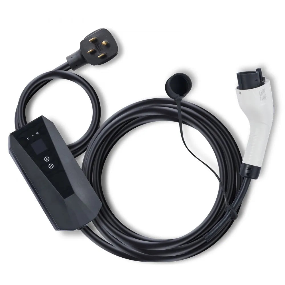 VEVOR 32 A Level 2 Portable EV Charger – Fast 25 mi/hr Charging, IP66 Waterproof